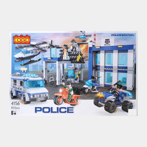 لگو سیتی ایستگاه مرکزی پلیس کوگو CoGo قطعه 857 مدل 4156_اسباب بازی